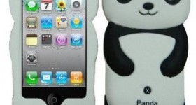 Black Panda Apple iPhone 4, 4G, 4S cover only $2.20 plus FREE shipping