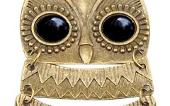 Bronze Vintage Owl Pendant With Necklace $1.37 + Free Shipping