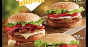 Burger King Buy One Get One for 55¢ Whoppers Starting 12/7