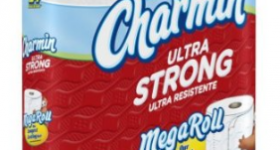 Charmin Ultra Strong Toilet Paper Mega Rolls (18 ct.): $16.86 + FREE Shipping