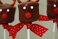 Chocolate Covered Marshmallow Reindeer