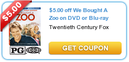Coupons.com: New Movie Coupons Available (We Bought a Zoo & More!)