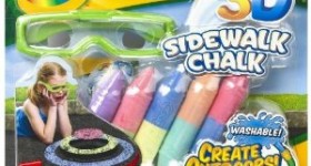 Crayola 3D Chalk: $4.49 (55% off)