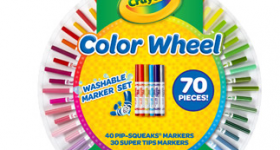 Crayola Color Wheel 70-piece Washable Marker Set: $8.88
