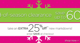 Crocs: 25% off markdowns + free shipping