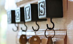 Do It Yourself Keys Rack