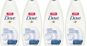 Dove Deep Moisture Body Wash (24 oz Pack of 4): $3.03 per Bottle + FREE Shipping