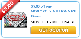 End of The Month: Coupons To Print Before They Expire (Monopoly Millionaire Included!)