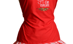 Flirty Aprons – Dear Santa Apron $14.97 & More