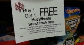 Fred Meyer: HOT deal on Hot Wheels cars and track sets with new $10 off printable coupon