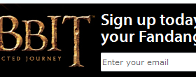 FREE $5 Fandango Credit to watch The Hobbit in Theaters