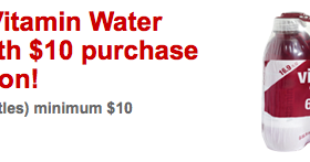 Free Vitamin Water 6-pack at CVS Through December 5, 2012 ONLY
