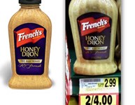 French’s Honey Dijon Mustard, Only $0.50 at Harris Teeter!