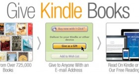 Give Kindle Books as Gifts| New Release Best Sellers and Gift Cards Options