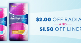 High-value Always coupons (via mail — Facebook offer)