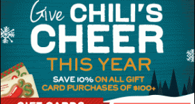 Holiday Gift Card & Bonus Card Restaurant Offers (More Added!)