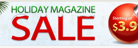 Holiday Magazine Sale | Grab Last Minute Gifts For As Low As $3.99!