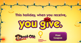 *HOT* $2 Jose Ole Product Coupon + Donation!!!!