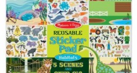 *HOT* Kid’s Melissa and Doug Reusable Sticker Pads only $5!