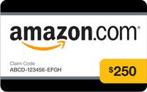 HURRY! Win a FREE $250 Amazon Gift Card!