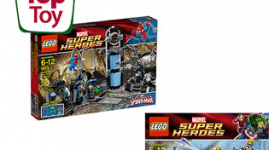 Lego Super Heroes Spiderman and Captain America Play Sets Bundle: $34.97