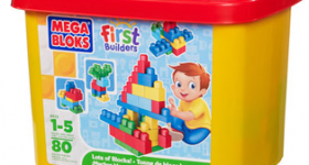 Mega Bloks First Builders 80 Piece Set $10.00