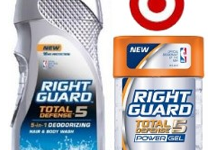 New $1.50/1 Right Guard Total Defense Target Coupon = $0.44 each!