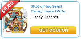 New High Value Movie coupons! {Disney Junior and Tigger the Movie}