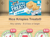 NEW Ibotta offer: $1 off Rice Krispies Treats