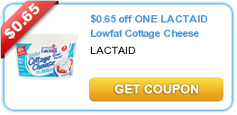 New Lactaid coupons – Save $1.65!