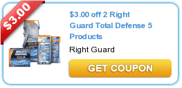 New Right Guard Coupons + HOT Target Deal!