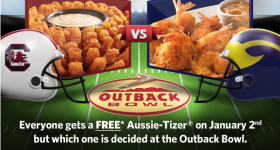 Outback Steakhouse: FREE Aussie-Tizer with Purchase on 1/2
