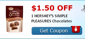 Print Now Save for Later: $1.50/1 Hershey’s Simple Pleasures – FREE at Rite Aid Next Week
