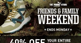 Puma Friends & Family 40% Off Sale!