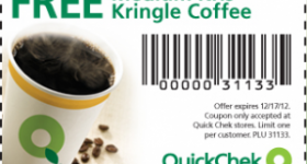Quick Chek Coupon – Free Kris Kringle Coffee
