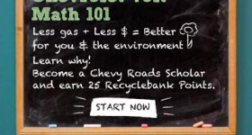 Recyclebank: Earn 10 Points from Chevrolet Volt