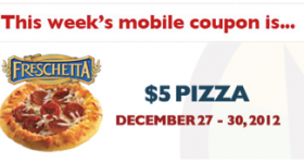 Regal Cinema Coupon: $5 Pizza