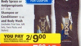 Rite Aid: Free Axe Body Wash
