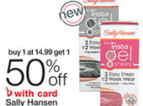 Sally Hansen Insta Gel Nail Strips Starter Kit $3.25 at Walgreens