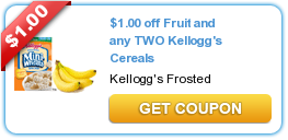 Save $1.00 on Fruit and Any Two Kellogg’s Cereals