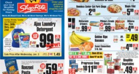 ShopRite Coupon Deals: Week of 12/30