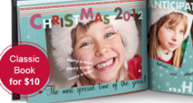 Snapfish 8″ x 11″ Photo Book for $10