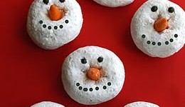 Snowman Doughnut Treats