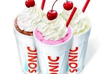 Sonic: 1/2 Price Milkshakes {Today Only}