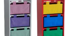 Standup Toy Organizer Including Three Bins Only $19.98 (Regular $49.99)