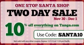 Tanga Two Day Sale (Great Stocking Stuffers!)