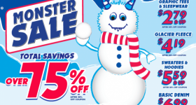 The Children’s Place: 30% off plus free shipping