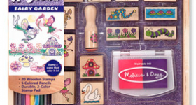 TODAY ONLY: Melissa & Doug Stamp-A-Scene Fairy Garden for $14.99!