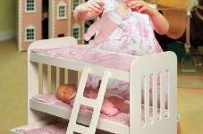 Trundle Doll Bunk Beds With Ladder $39 shipped!