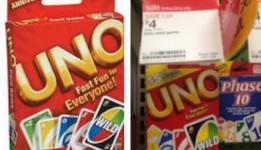 UNO Card Games $2 or less at Target!